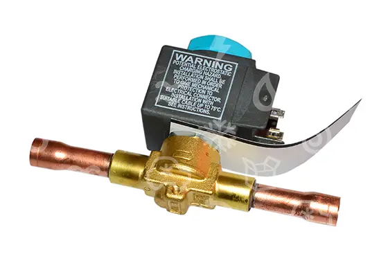 ventil solenoid Castel R290, NC, pájecí 10 mm ODS, s cívkou, 1028EX/M10A6